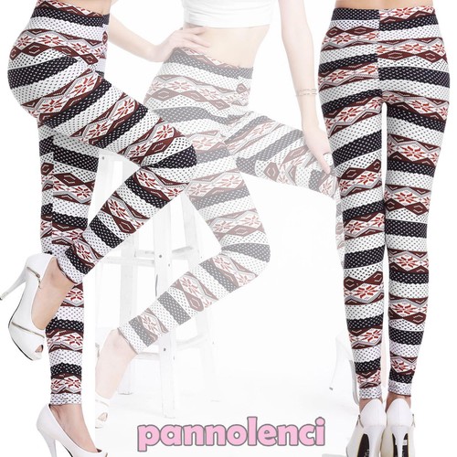 Damen leggings geometrisches - damen,