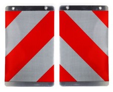 Ladebordwand Warnflaggen Satz Warnmarkierung Ladebühne mit Halter Hebebühne LKW