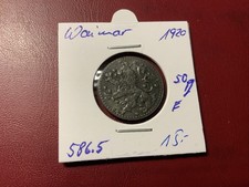 Weimar ( Thüringen) 50 Pfennig Notgeld 1920  Eisen