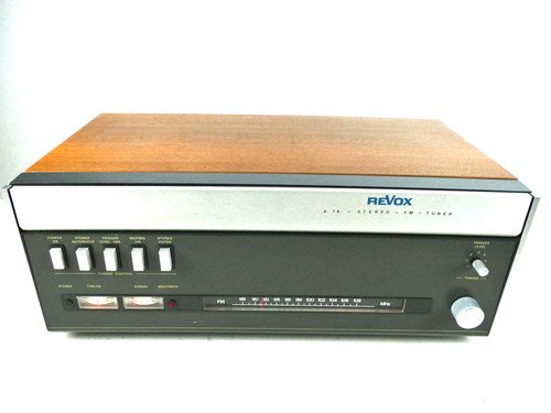 Revox stereo fm tuner - fm,