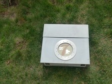 Ein Design Briefkasten in Edelstahl seltener Prototyp der Firma Radius 