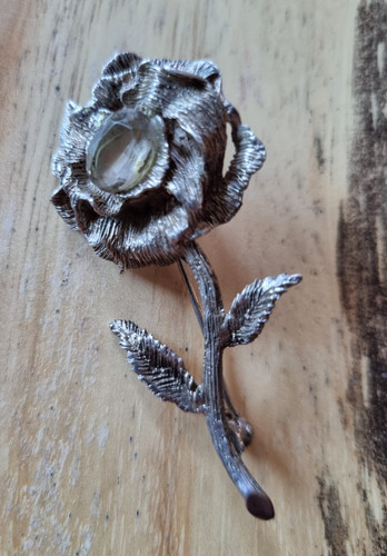 Sehr schöne silber brosche - sehr, silber-brosche