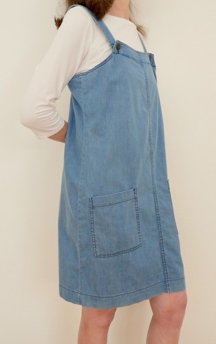 Maas natur latzkleid baumwolle - maas,