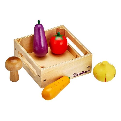 Eichhorn holzspielzeug gemüse - holzspielzeug,