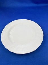 Brotteller Heinrich V & B Louisenburg Weiss Bone China D=ca. 16,5cm Sehr Gut