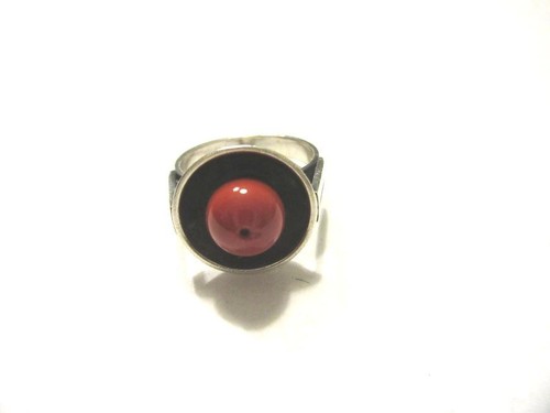 Antiker silberring mit - silberring,