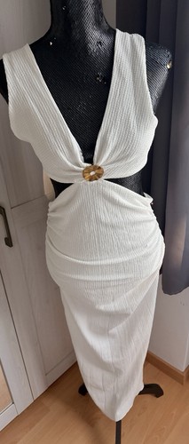 Zara kleid weiß größe - kleid,