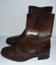 Tamaris Stiefel leicht gefüttert Gr.36 ungetragen neu ascot braun Leder Chelsea 