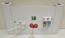 Labor Medienwand Augenspülvorrichtung Augennotdusche Desinfektionsmittelspender