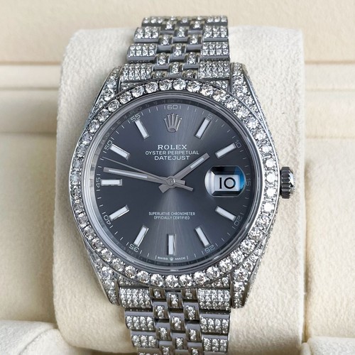 Rolex datejust diamanten 41mm - datejust,