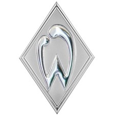 Chromflex SV Werder Bremen 3D Sticker Aufkleber Raute Autoaufkleber Flexibel SVW