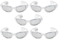 5 LED Partybrillen Blinkbrille Leuchtbrille Blinky Spaßbrille Karneval Fasching