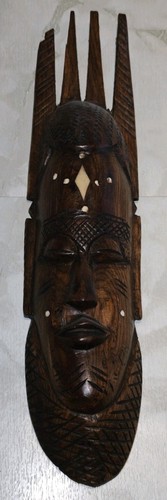 Afrika wandmaske holz deko - afrika,
