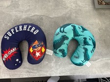 2x Nackenhörnchen Reisekissen Kinder