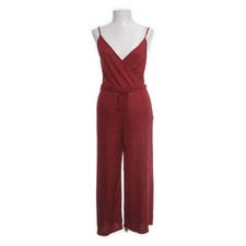 Primark, Jumpsuit, Größe: 38, Rot, Elasthan/Metallfaser/Polyester, Damen #n8Z