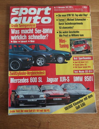 Sport auto 1992 mercedes - auto,