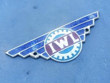 Originale IWL - Plakette - Motorroller SR56 Wiesel, SR59 Berlin, IWL TR150 Troll