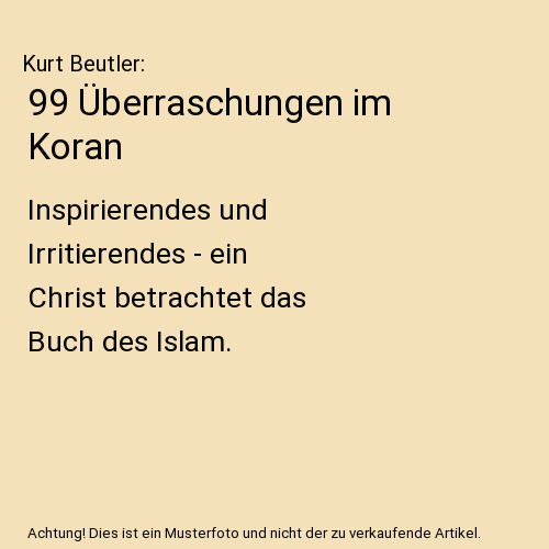 überraschungen koran - Überraschungen, im