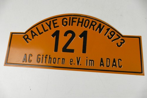 Rallye schilder blechschild - rallye,