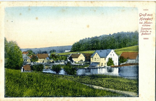 Hetzdorf um 1910 - ak,