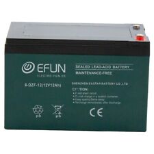 12 Volt 12 AH Akku 6-DZF-12 Elektro Scooter Battery Roller Batterie