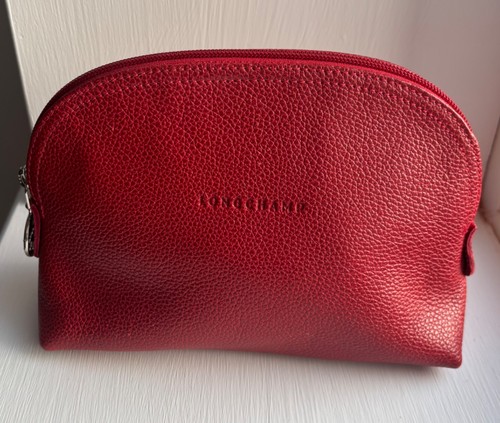 Longchamp rot leder - leder, le