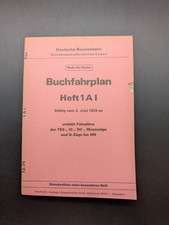 Buch Buchfahrplan Heft 1 A I