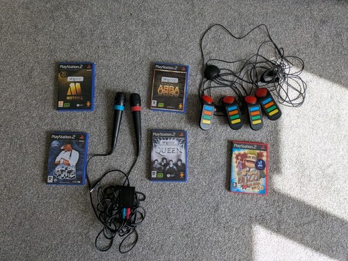 Ps2 singstar buzz bundle 5 - bundle,