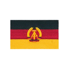 40 x 25 mm DDR Flagge