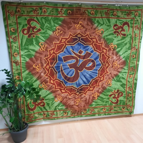 Xxl 240x210cm aoum mandala - 240x210cm,