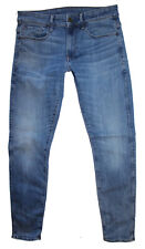 G-Star Herren Jeans Hose 3301 DECONSTRUCTED SLIM Skinny W29 L32 blau gstar raw