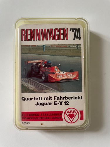 Quartett kartenspiel auto - kartenspiel,