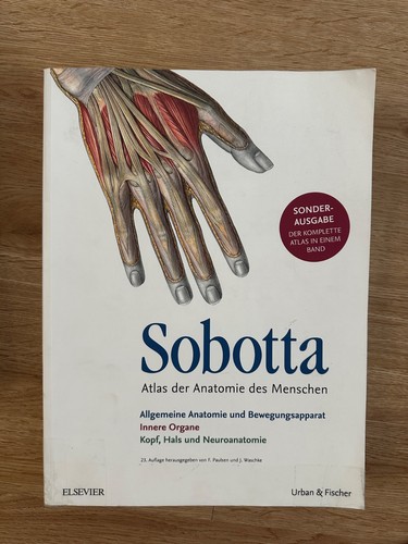 Sobotta atlas der anatomie - atlas,