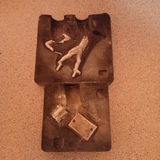 1 Zinngießform - 1 x Große