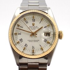 Rolex Datejust Oyster Perpetual Automatik Uhr 1500 Edelstahl 18 K Gelbgold xxyy