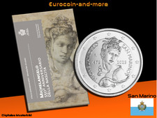 2 Euro San Marino 2025 - 550. Jahrestag der Geburt von Michelangelo in BU