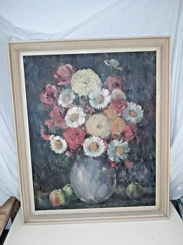 Altes ölbild elfriede jahn - altes,