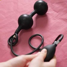 Silikon Aufblasbar Analplug