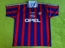 Trikot Shirt Jersey Bayern München Adidas 1995 1996 1997 Scholl #7 Gr. XL