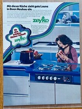 Zeyko Küchen Schwarzwälder Wertarbeit Original 1971 Vintage Advert Werbung