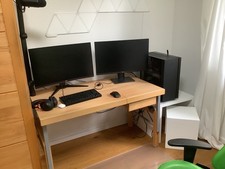 Schreibtisch Kinderschreibtisch De Breuyn Buche massiv geölt