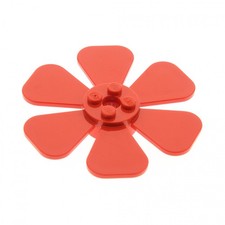 1x Lego Propeller 8x8 rot 6 Blätter Pflanze Blüte Blume Windrad 4109739 30078
