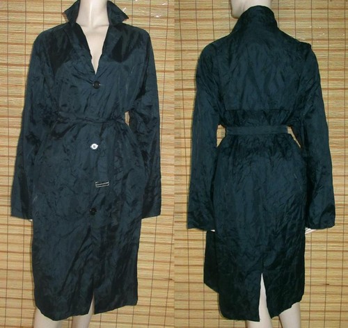 Blauer regenmantel raincoat - -,