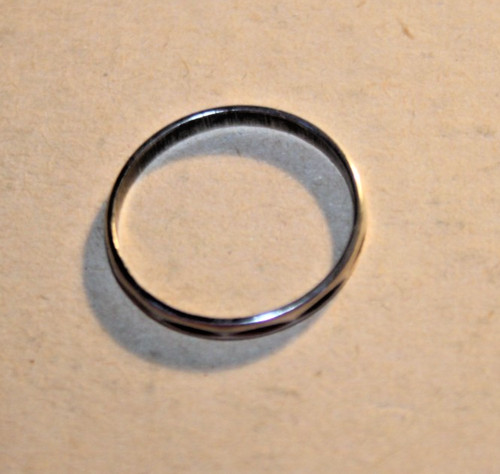 Kinder silber ring abgerundet - ring,