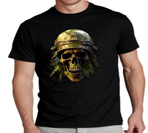 Military helm skullmotiv - military,