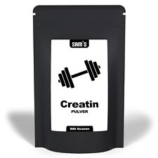 500 g — Creatin Monohydrat Pulver — 200 Mesh Kreatin — 100 % rein, ohne Zusätze