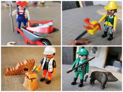 Playmobil waldarbeiter - playmobil,