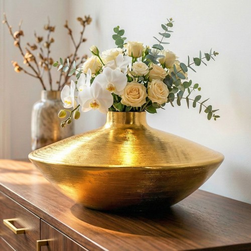 Vase tischvase 35cm aluminium - 35cm,