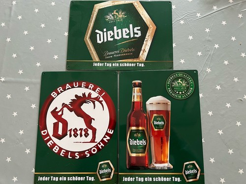 Diebels alt blechschilder 3 - diebels,