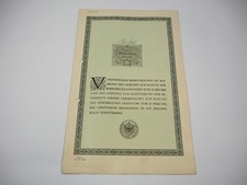 Patent Urkunde Macholl Cognac